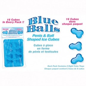 BLUE BALLS PENIS ICE CUBE...