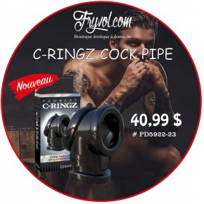 C-RINGZ COCK PIPE WITH...