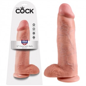 KING COCK - 12" COCK WITH...