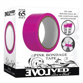Pink Bondage Tape, 65' (20m)