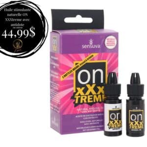 Huile stimulante naturelle ON XXXtreme avec antidote