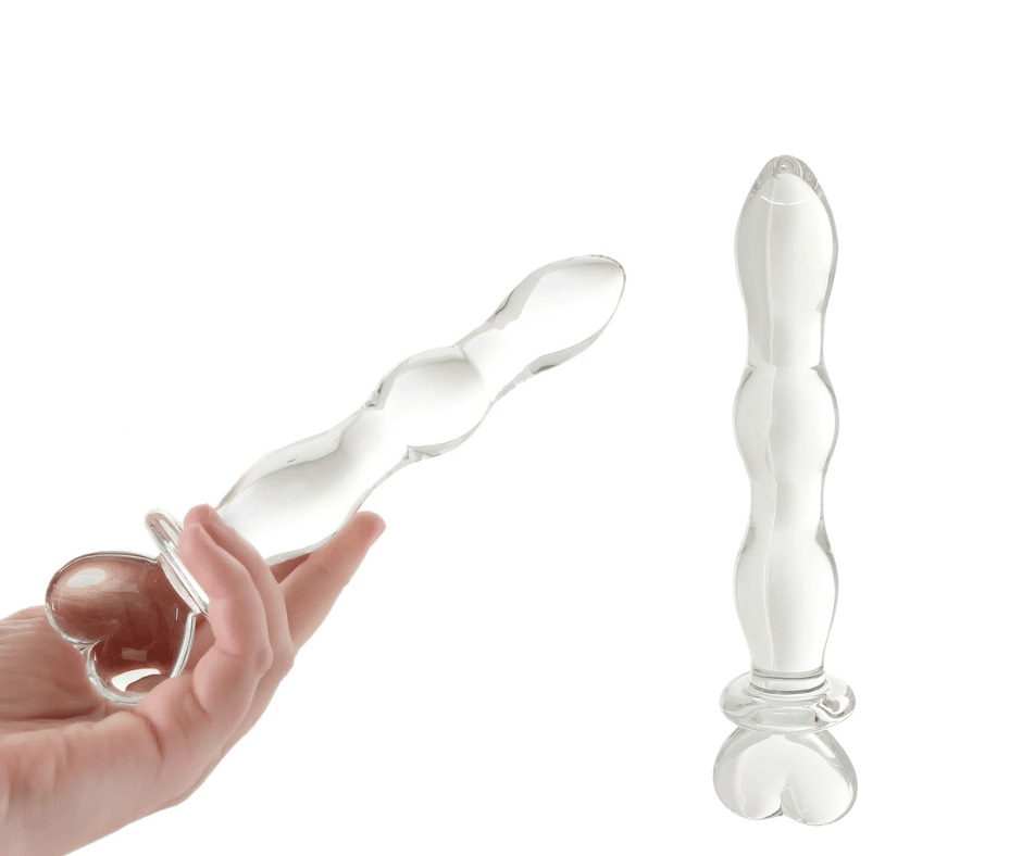 Godemiché en verre Cascade de Clarity Hera – Image 3