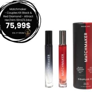 Parfums aux phéromones Matchmaker Black & Red Diamond pour couple