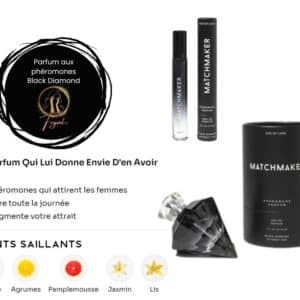 Parfum aux phéromones Black Diamond