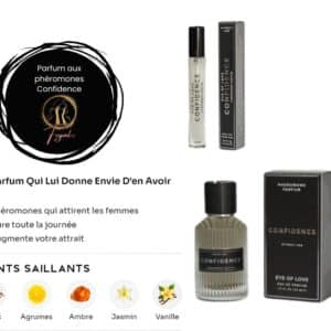 Parfum aux phéromones Confidence