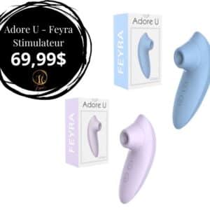 Adore U - Feyra Stimulateur - Bleu