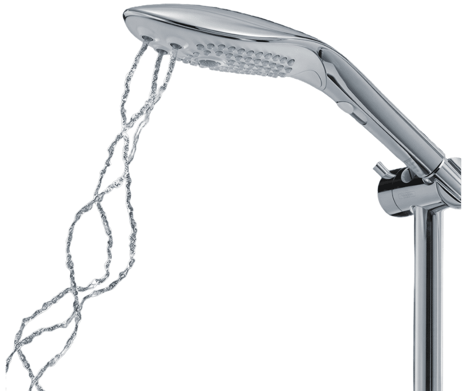 Pommeau de douche combiné Wave et stimulateur clitoridien à massage aquatique blanc - Womanizer – Image 5