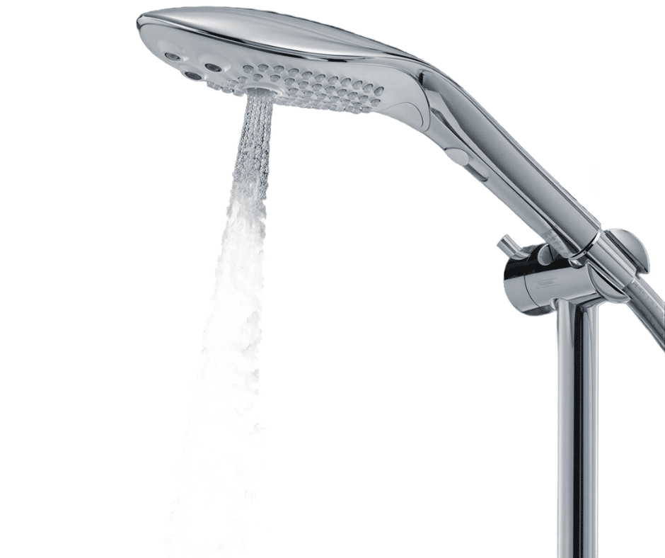 Pommeau de douche combiné Wave et stimulateur clitoridien à massage aquatique blanc - Womanizer – Image 4