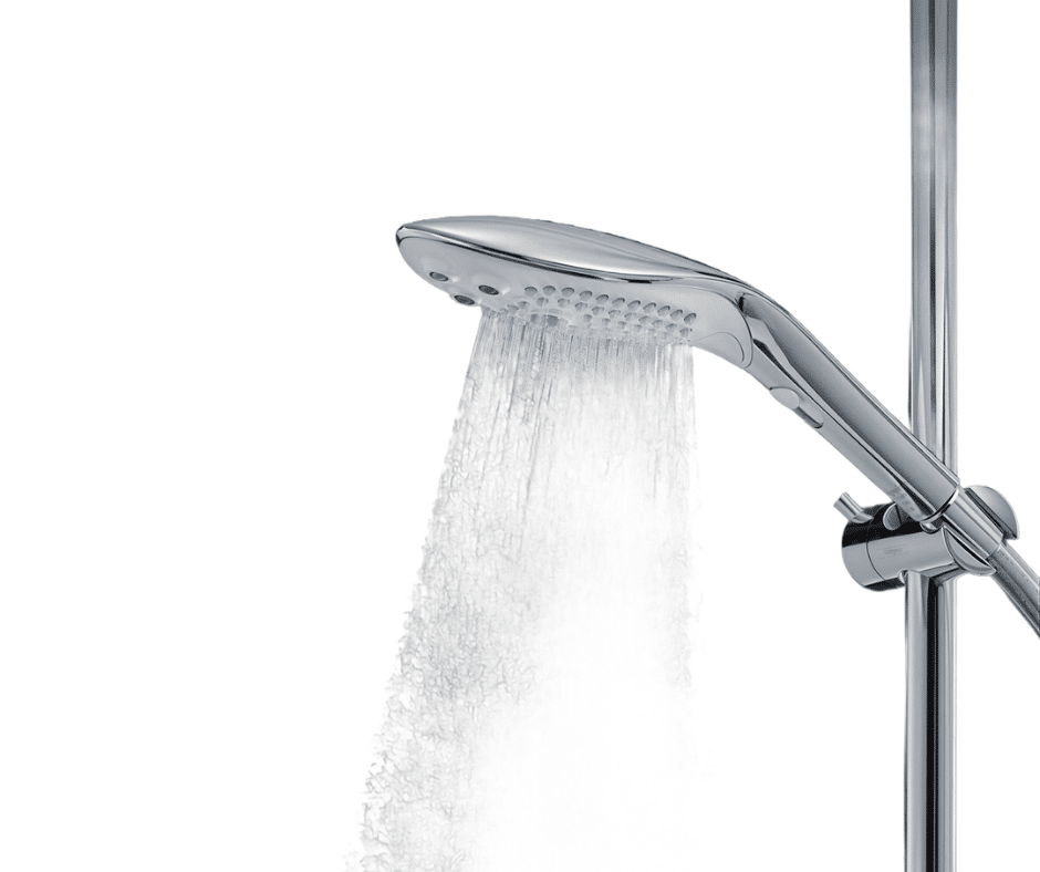Pommeau de douche combiné Wave et stimulateur clitoridien à massage aquatique blanc - Womanizer – Image 3