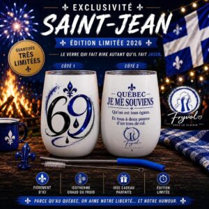 Verre à vin - StJean 2026 - 12 oz