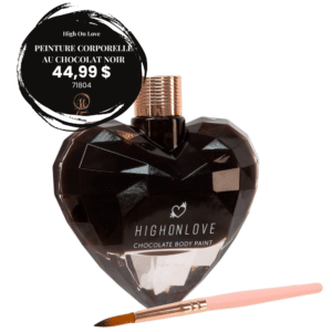PEINTURE CORPORELLE AU CHOCOLAT NOIR