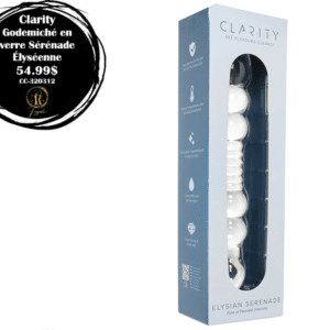 Clarity - Godemiché en verre Sérénade Élyséenne
