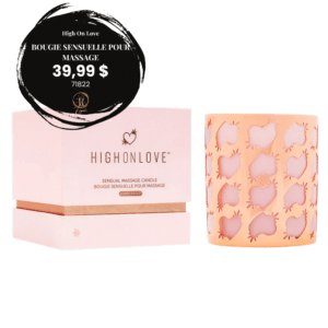 BOUGIE SENSUELLE POUR MASSAGE
