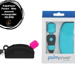 PalmPower Pocket - Mini-masseur rechargeable