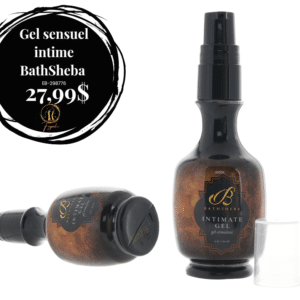 Gel sensuel intime BathSheba 60 ml