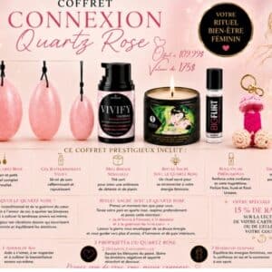 Coffret Connexion Quartz Rose