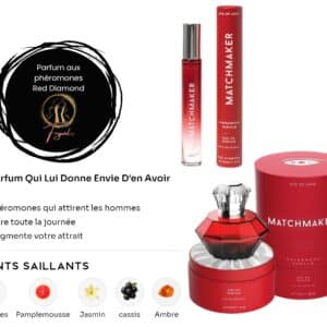Parfum aux phéromones MatchMaker Red Diamond