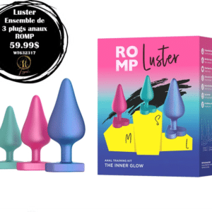 Luster Ensemble de 3 plugs anaux - Romp