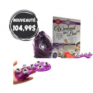 Kit d'activités de massage tantrique Weekend in Bed 3